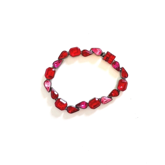 Jewelry - Pink & Red Gemstone Bracelet